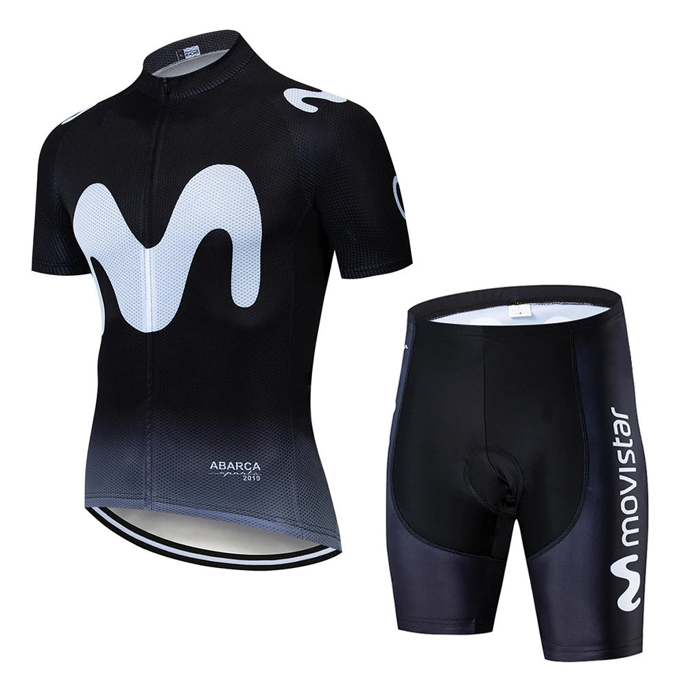 Новый 2019 M письмо черный Vélo мужские короткий набор MTB велосипед одежда Костюмы Ropa