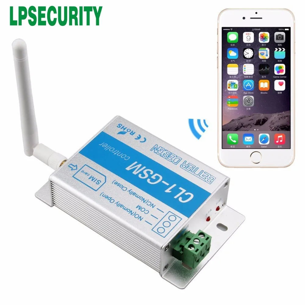 GSM SMS открывалка ворот CL1-GSM смарт-переключатель двухдиапазонный 900/1800 МГц или 850/1900 МГц