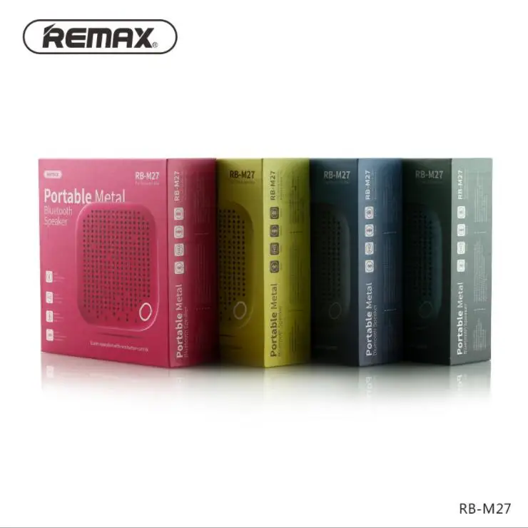 DDO REMAX-M27 портативный мини Bluetooth 4 2 динамик 1200 мАч Металл стерео музыка бас HD звук Вт