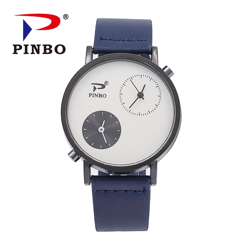 Новый Элитный бренд Для мужчин 2 набирает Повседневное кварцевые часы Бизнес