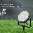 Новый Умный 15 Вт RGB + CCT светодиодный садовый светильник, наружный Точечный светильник, Водонепроницаемый умный светильник для газона 110 В 220 В, можно дистанционно управлять или мобильный телефон