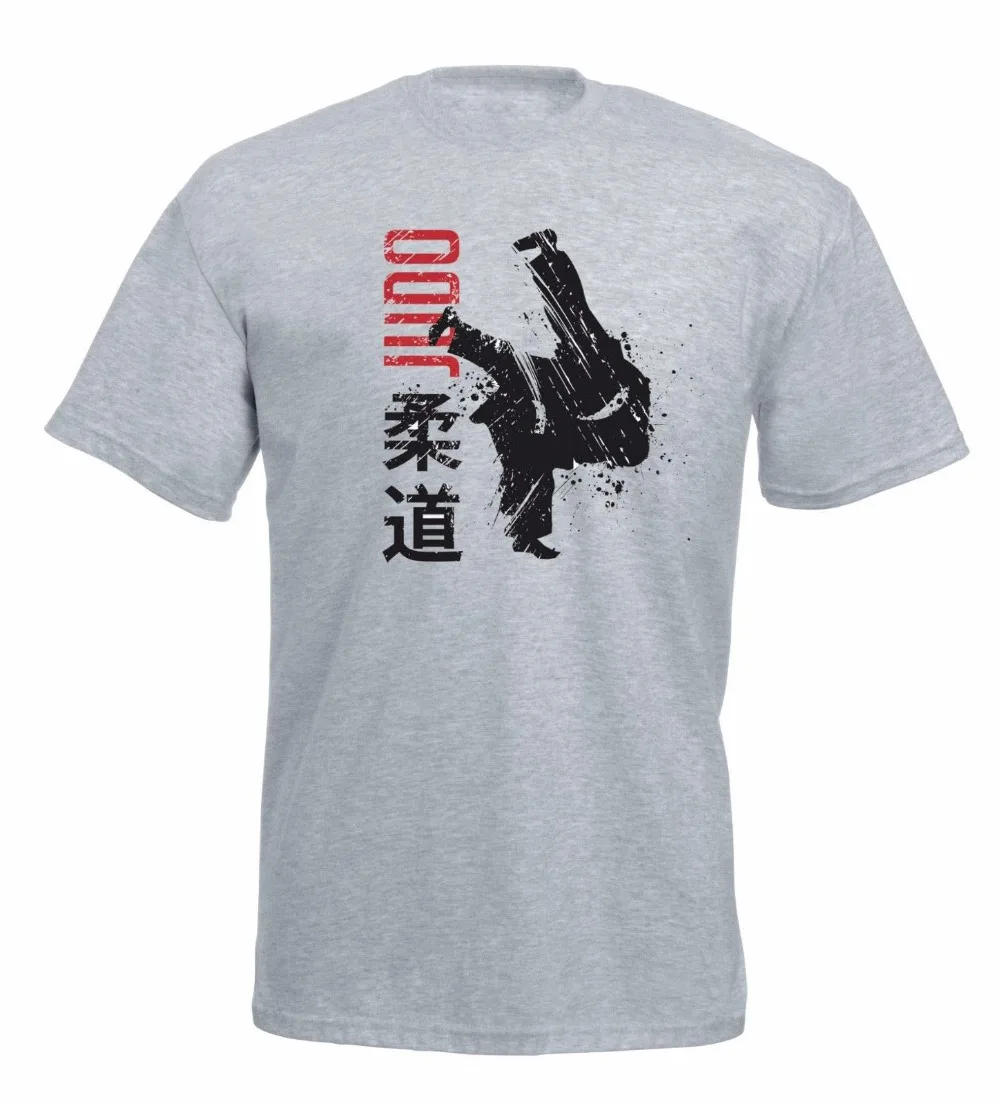 Крутая Новинка 2019 летняя модная Традиционная японская футболка дзюдо с круглым