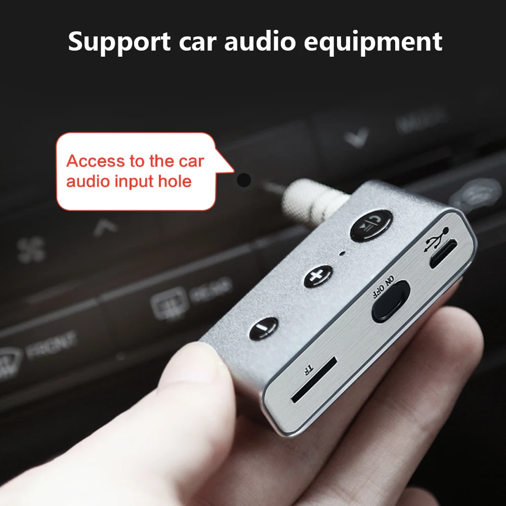 Беспроводной аудио Bluetooth приемник Aux динамик автомобильный комплект адаптер