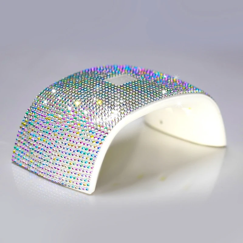 BORN PRETTY Стразы 3D блестящие наклейки для ногтей 6 Вт/24 Вт УФ светодиодный Сушилка для ногтей отверждаемая лампа для украшения ногтей