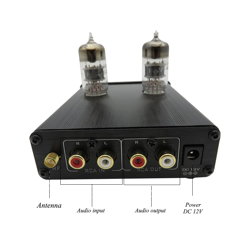 Lusya 6N3 вакуумный ламповый предусилитель 8635 Bluetooth 4,0 приемник HIFI желчный предусилитель с регулировкой высоких басов DC12V T1167