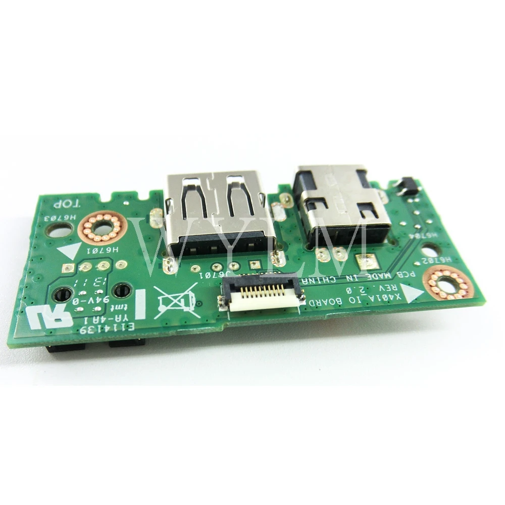 X401A _ IO доска REV2.0 для ASUS X301A X501A Мощность ноутбука аудио USB Плата интерфейсная плата