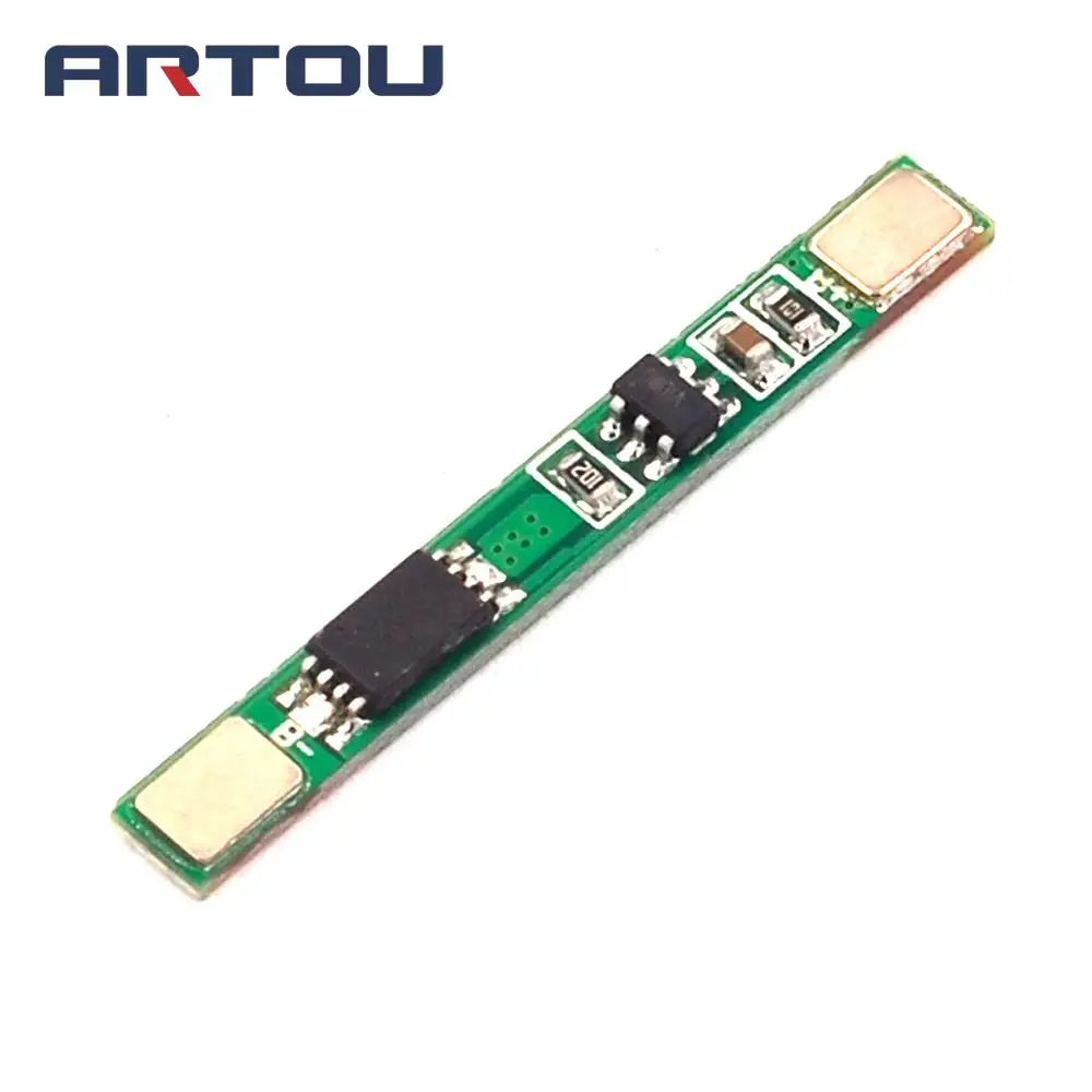2 шт./лот 1S 3 7 V 3A Защитная плата для литий ионного аккумулятора BMS PCM pcm