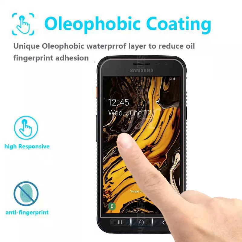 Закаленное стекло для Samsung Galaxy Xcover 4S 9H 2.5D взрывозащищенное Защитное экрана