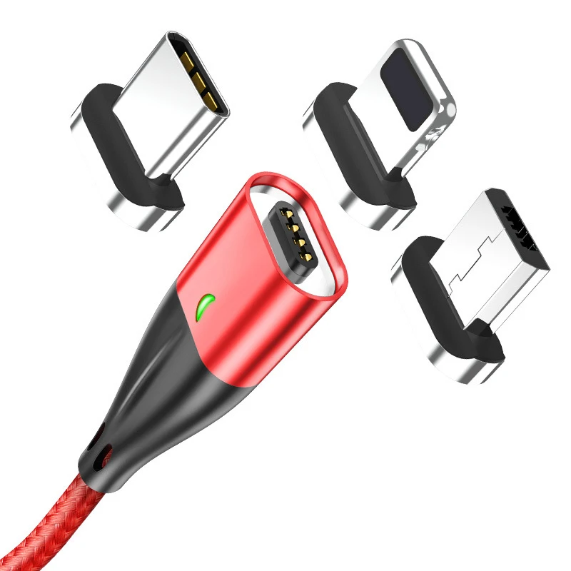 Магнитный кабель Micro usb Type C адаптер для быстрой зарядки телефона Type-C магнитное