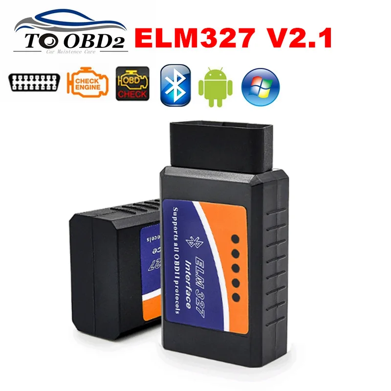 ELM327 Bluetooth V2.1 беспроводной работает Android Torque автомобильный считыватель кодов