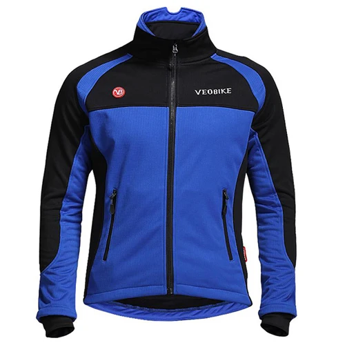 jersey blue Водонепроницаемая штормовка Pro Team, набор для велоспорта, Мужская велосипедная одежда, ветрозащитная Мужская мотоциклетная куртка, зимний теплый флисовый костюм для бега - Цвет: jersey blue