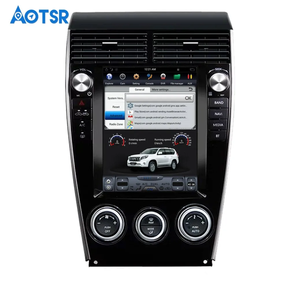 Автомобильный мультимедийный блок Tesla Style 10 4 дюйма Android 7 0 32 Гб ПЗУ без CD DVD плеера