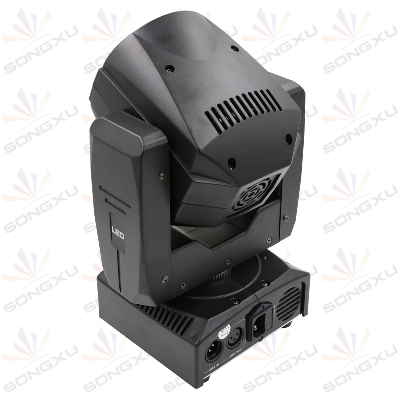 4 шт./лот SONGXU LED Moving Head Zoom Light 16 DMX Channel 7*12 Вт RGBW 4IN1 смешивание цветов DJ Освещение