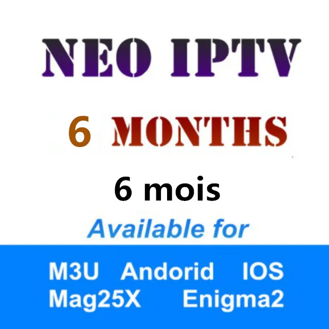 Черный Neo tv pro Французский IP tv Арабский IP tv Португалия IP tv M3U подписка Поддержка Android M3U Enigma2 MAG IOS Smart tv PC Smart tv Box - Цвет: Черный