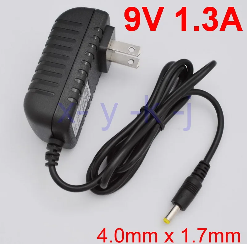 9V 1.3A 1 шт DC 9 V 1.2A 1.3A 1.4A 1.5A IC программы AC 100 V-240 V конвертер Переключение адаптер питания США Plug DC 4,0 мм x 1,7 мм - Цвет: 9V 1.3A