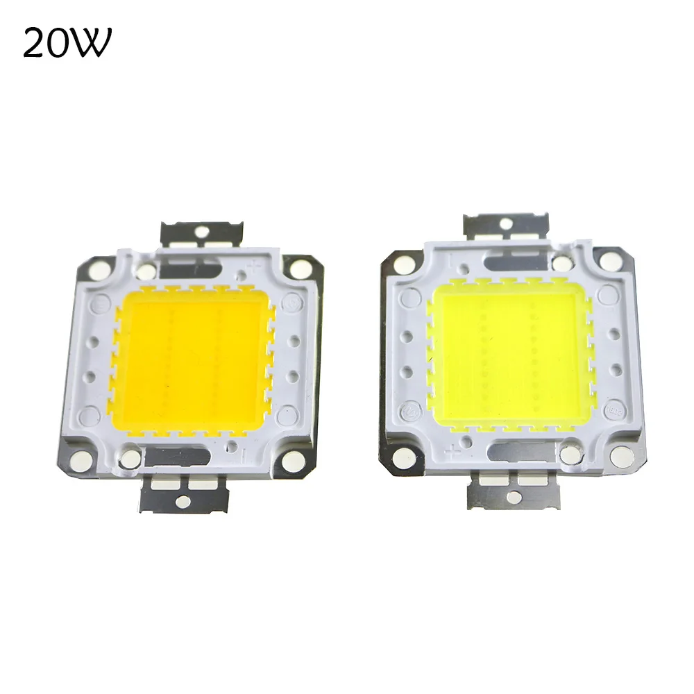 DC30 36V LED High Power COB Chip 10/20/30/50/100W интегрированный источник SMD для прожектора наружного