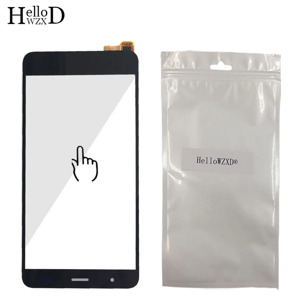 Mobile TouchScreen Touch Screen For Fly Cirrus 9 FS553 FS 553 Digitizer Panel Sensor Tools + Protector Film | Мобильные телефоны и