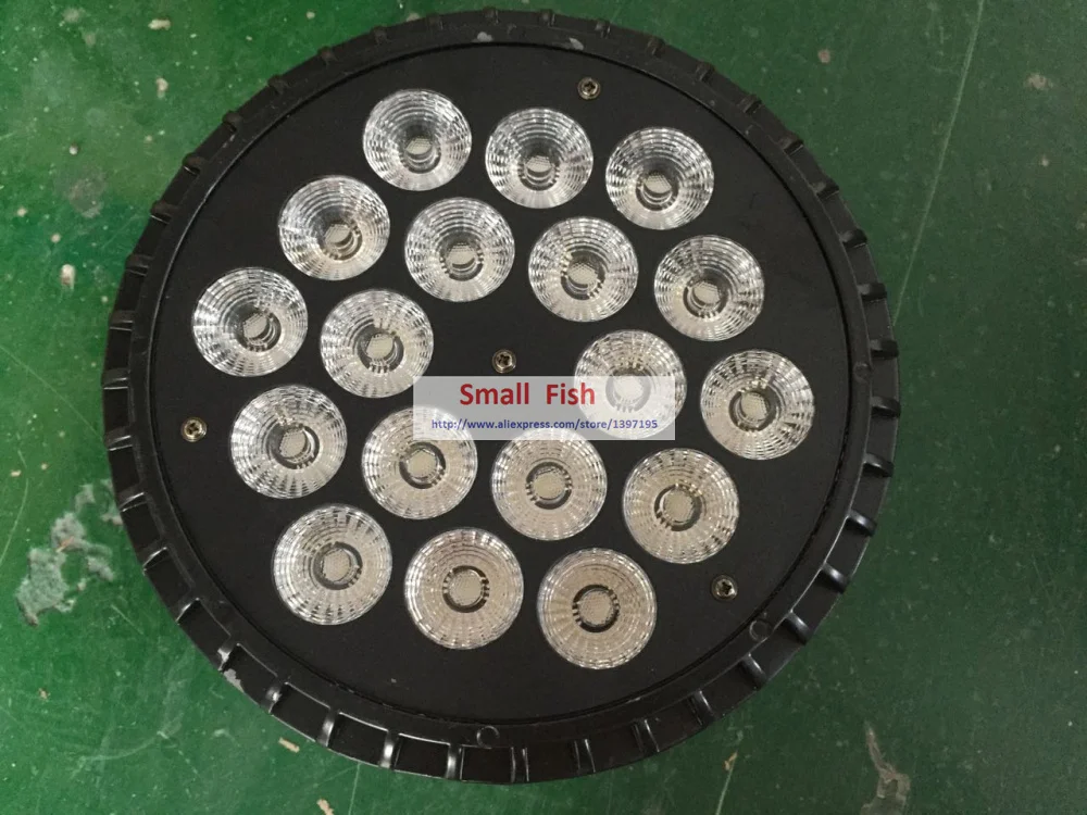 Eyourlife 2019 Led Par Светильник 180W литой алюминиевый чехол Flat 18x12W RGBW DMX лазерный