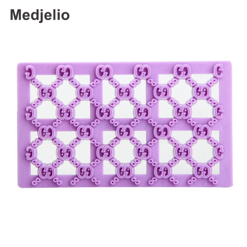 Форма для печенья Medjelio с цветочным принтом резак форма торта помадка DIY