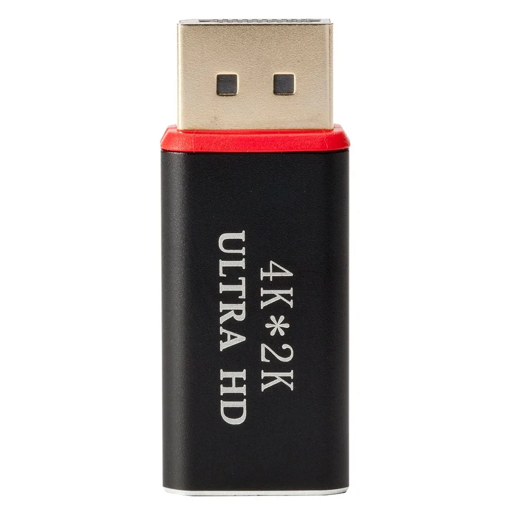 Kebidu 4K x 2K порт дисплея DP штекер-HDMI-совместимый гнездовой конвертер адаптер видео