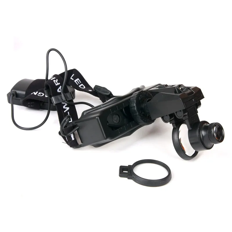 Фото Hands Free светодиодные часы с подсветкой для ремонта шлема Лупа увеличительное Hands Free светодиодные часы с подсветкой для ремонта шлема Лупа увеличительное