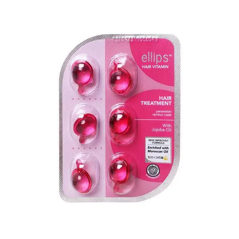 HAIR TREATMENT Ellips волос витамин Pro Кератиновый комплекс масло гладкая шелковистая маска для волос восстанавливающая поврежденные волосы сыворотка марокканское масло против выпадения волос агент - Цвет: HAIR TREATMENT