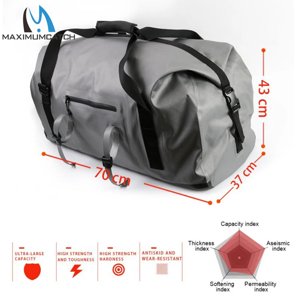 Водонепроницаемый рюкзак для рыбалки Maximumcatch Airflex 100% полиуретановый