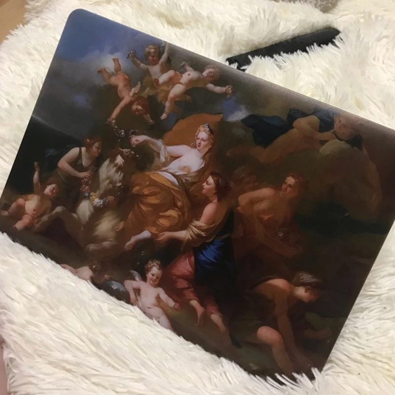 MTT чехол для Macbook Air Pro retina 11 12 13 15 Сенсорная панель классическая картина маслом ноутбук рукав для Apple macbook 13,3 дюйма Чехол