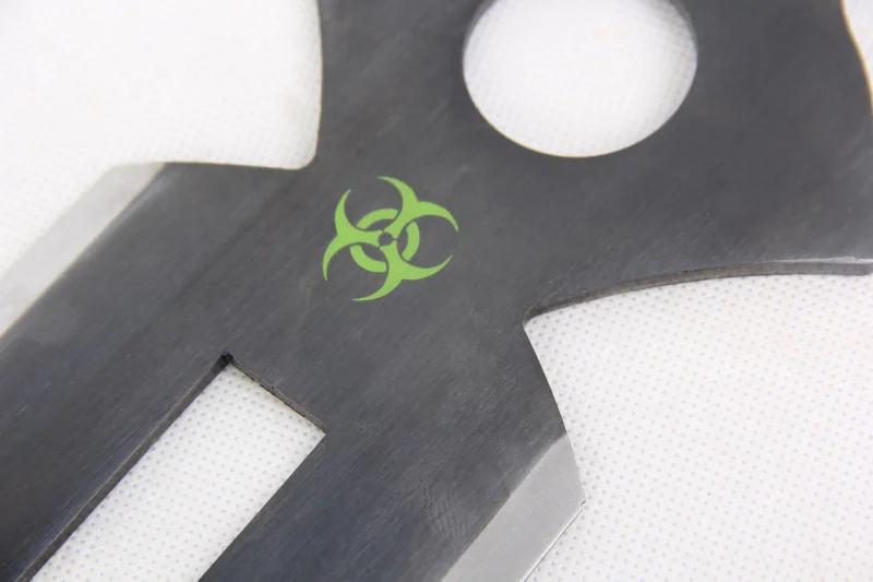 Косплэй темнее чем черный двойной зеленый меч японского аниме игры Real катана