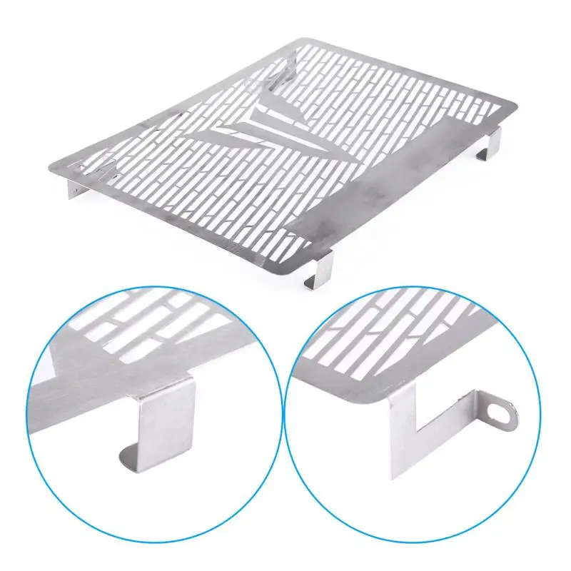 Мотоциклетная решетка радиатора из нержавеющей стали Защитная крышка для Yamaha MT09