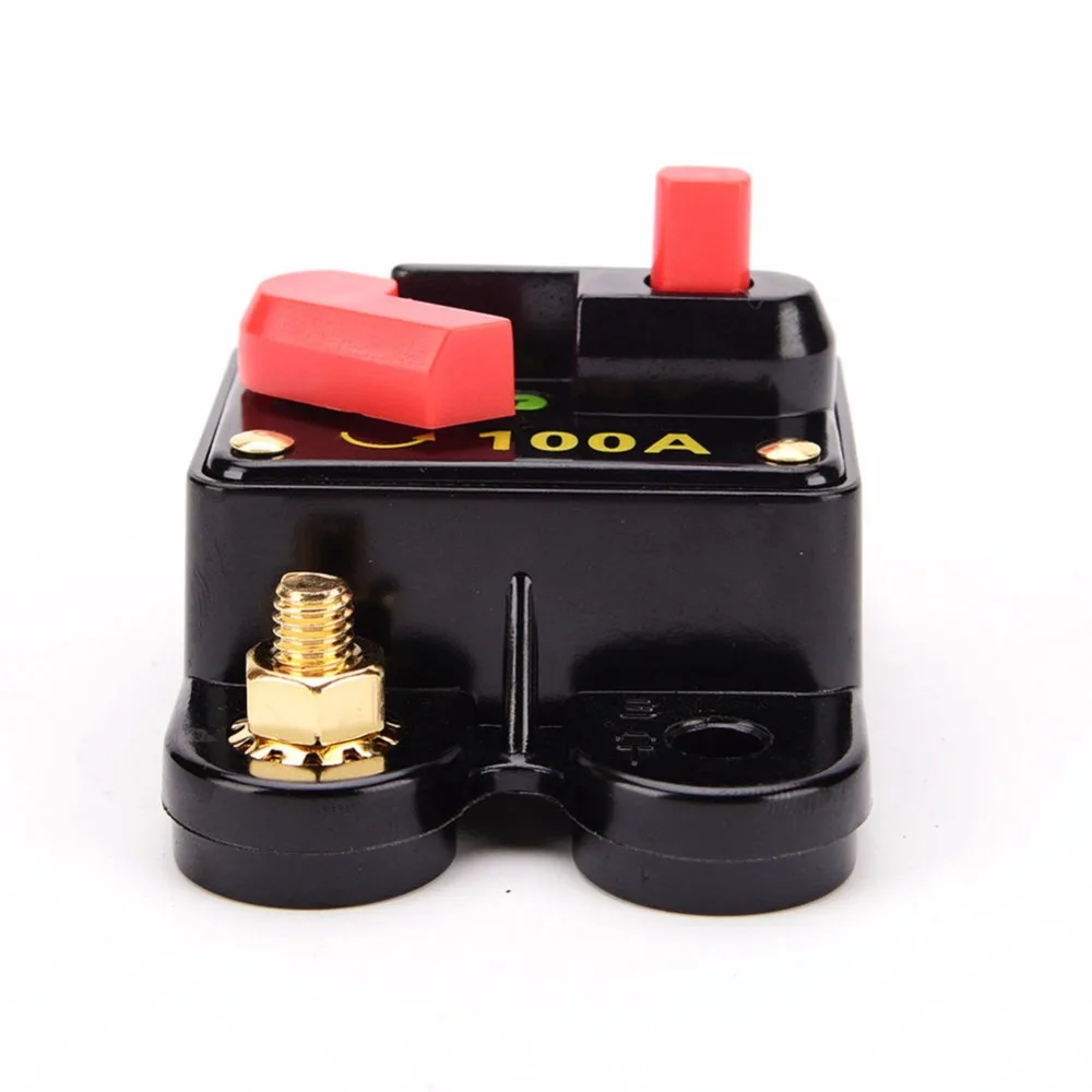 Водонепроницаемый двойной Аккумулятор ручной переключатель сброса выключатель