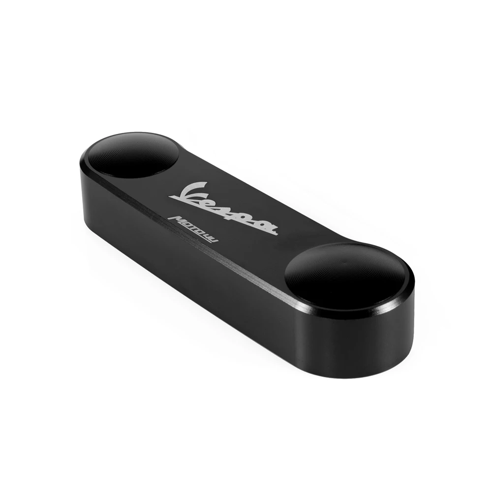 Black Мотоцикл скутер CNC алюминиевая передняя подвеска ссылка декоративная крышка для Piaggio Vespa скутер GTS300 GTS 300 - Цвет: Black