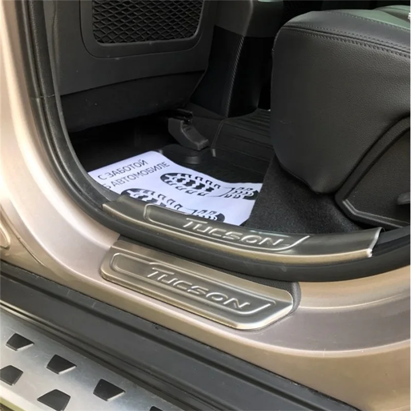 Автомобильные наклейки ABAIWAI аксессуары подножки для Hyundai Tucson автомобильные