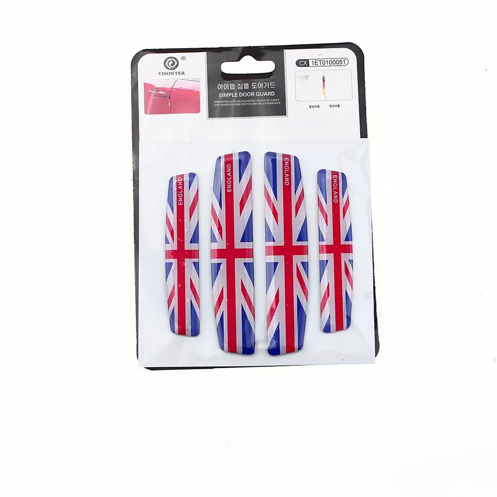 Силиконовая Противоударная наклейка для боковой двери автомобиля 4 шт.