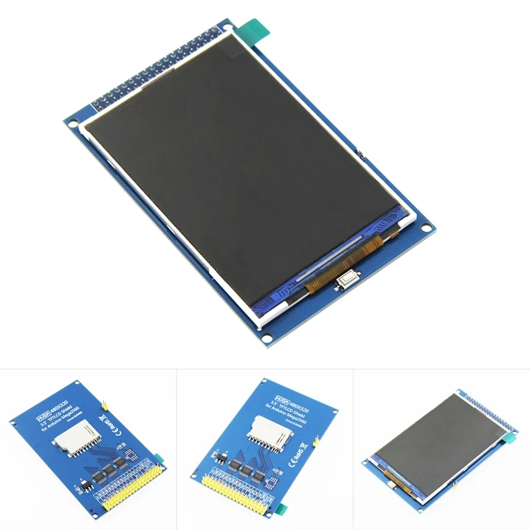 Бесплатная доставка! 3 5 дюймовый TFT ЖК экран модуль Ultra HD 320X480 для Arduino MEGA 2560 R3