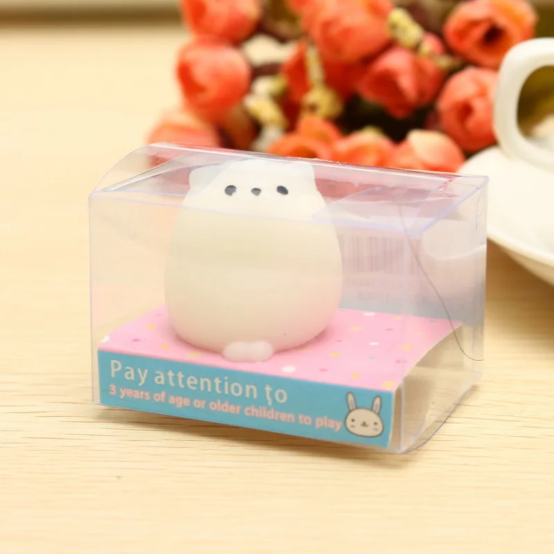 New Mochi Mouse Rat Soft Squeeze Toys Cute Healing Toy Kawaii Collection Stress Reliever Gift Decor For Children | Игрушки и хобби