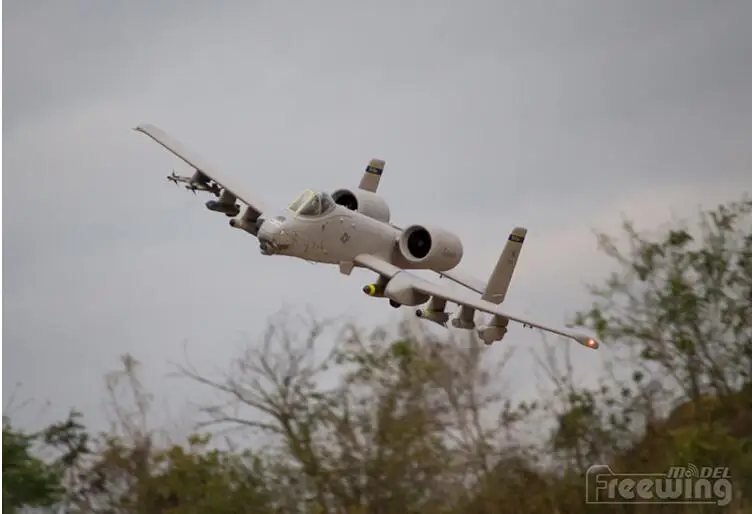 Freewing Twin 80 мм EDF RC/реактивный самолет A10 A 10 PNP или набор и сервопривод|jet airplane|rc jet