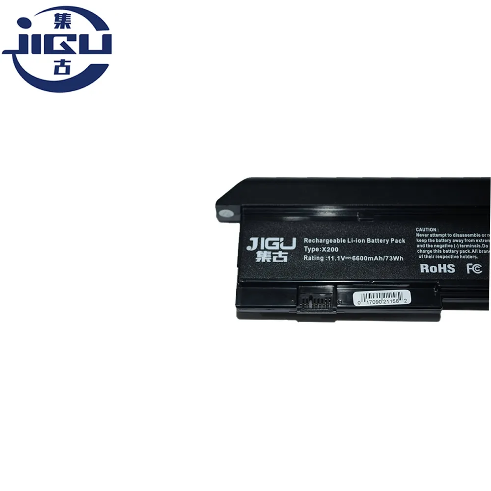 Аккумулятор JIGU 9 ячеек для ноутбука IBM ThinkPad X200 X200s 42T4834 42T4835 43R9254 43R9255 ASM 42T4537 42T4541 FRU