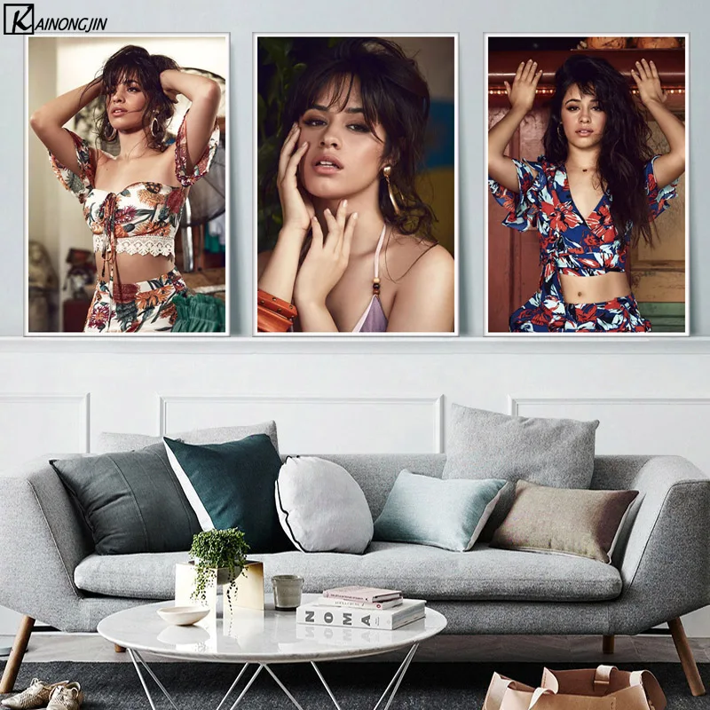 Постер Camila Cabello постеры и принты с изображением музыкальных певиц Картина на