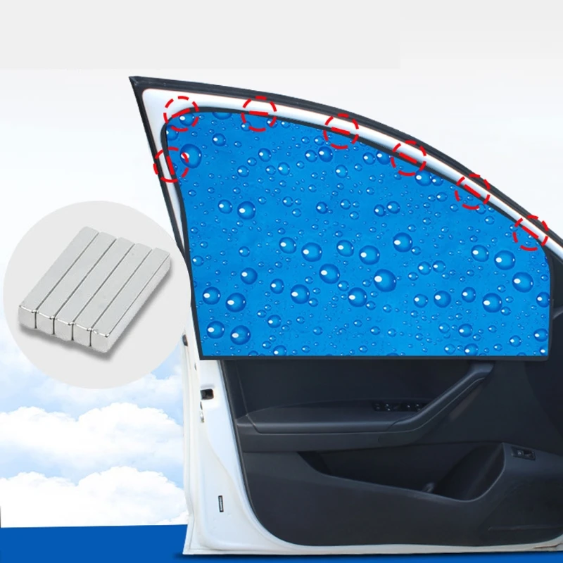 Car-styling Side Car Umbrella Sunshade Curtain Window Curtain For Kids Cars Rear Side Car Accessories