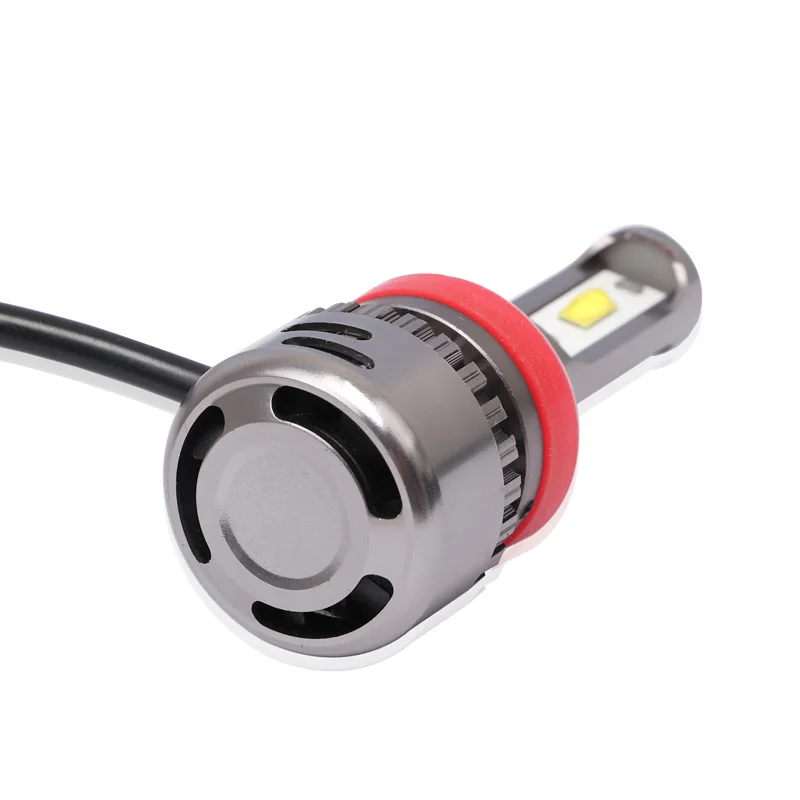 Aslent 2X H4 светодиодный H7 объектив 55 Вт/лампа 20000LM 6500 LED Canbus Error Free H11 H8 HB4 H1 HB3 9005 9006 Авто фары для укладки огни