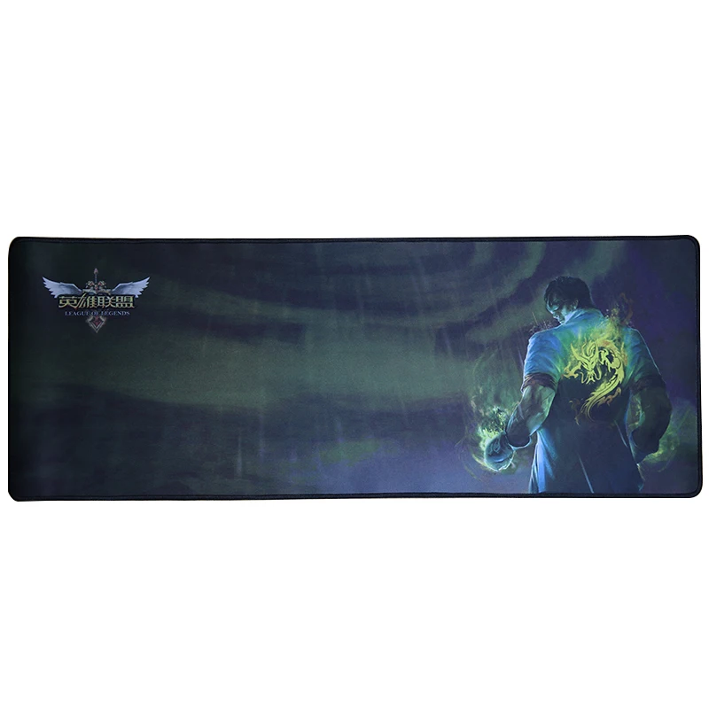 Широкий Коврик для игровой мыши Нескользящий Резиновый коврик клавиатуры и
