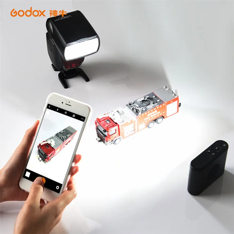 Godox A1 смартфон система вспышки 2,4G Беспроводной Flash триггер постоянный свет с Батарея для iPhone 6s 7 plus