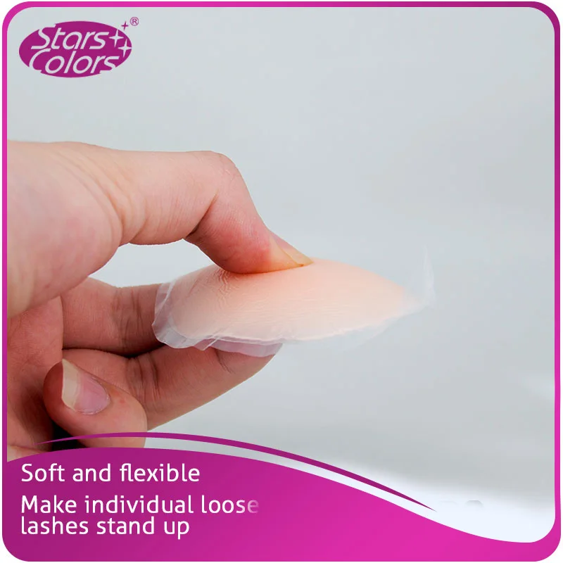 Мягкие силиконовые накладки на ресницы для индивидуального держателя|pad pad|pads