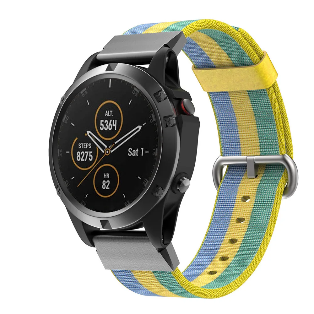 HIPERDEAL нейлоновый ремешок для замены быстросъемный легкий Garmin Fenix 5 Plus 15J Прямая