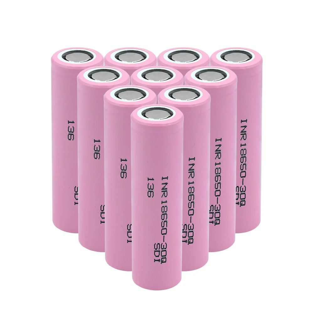 6/8/10 шт. INR 18650-30Q большого потока энергии 20a vape фонарик 3,7 v литиевая батарея inr18650 30q 3000mah перезаряжаемые для игрушек