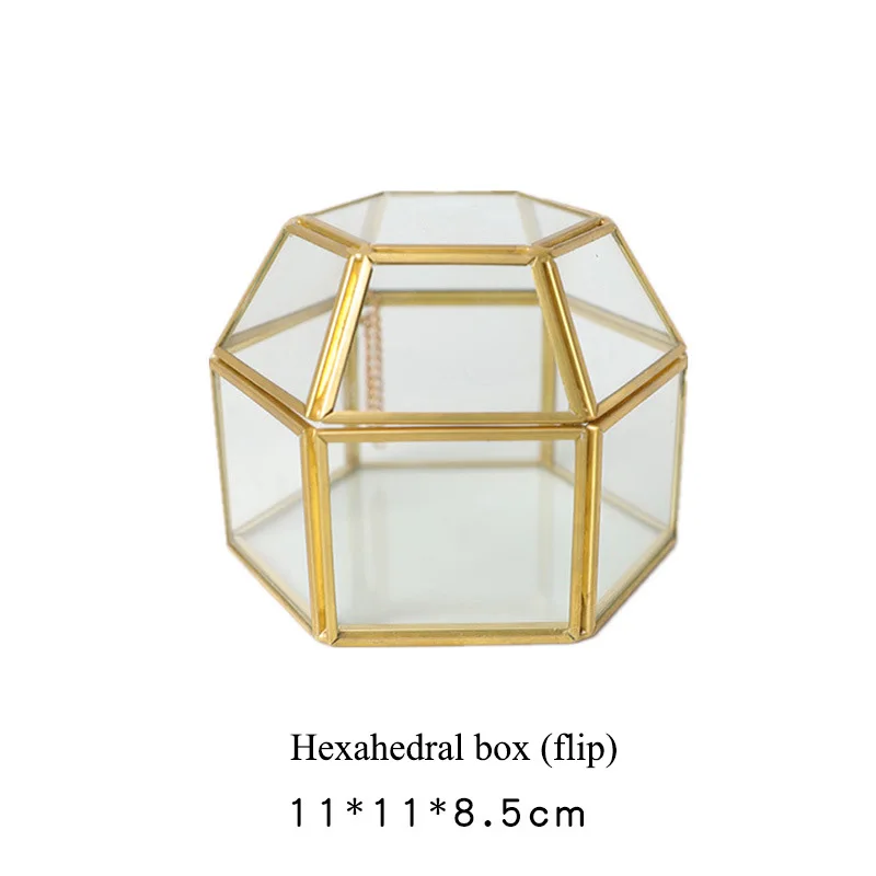 Ящик для хранения ювелирных изделий в современном стиле с геометрическим