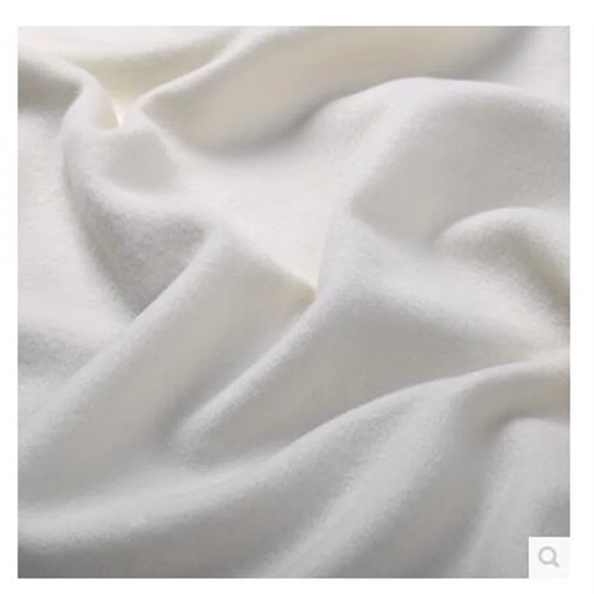 Молочно белая шерстяная ткань 550 грамм на сукаре|pure wool fabric|wool fabriccloth fabric |