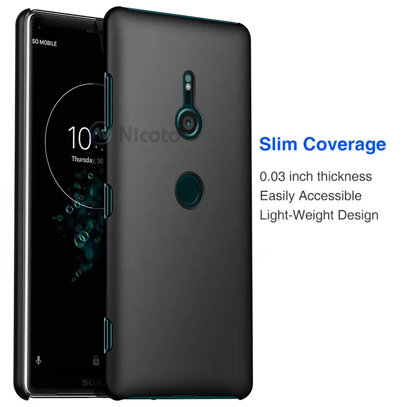 Чехол для телефона sony Xperia XZ3 роскошный пластиковый Матовый телефон случае СПС sony Xperia xz3 жесткая задняя панель из поликарбоната Чехлы для задней крышки Funda