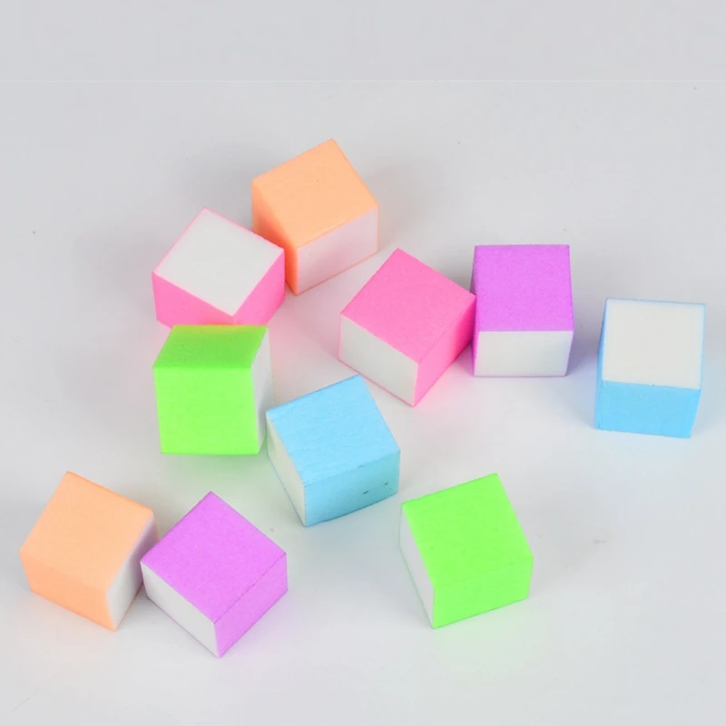 Полировочная пилка для ногтей 10 шт./лот губка самостоятельного изготовления